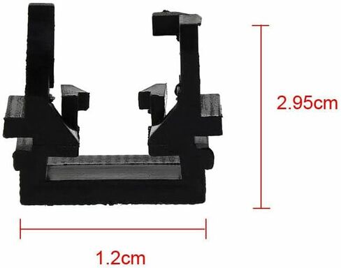SOCAL-LED 2x H7 LED Adapter Headlight Bulb Holder Retainer Clip fit for VW Polo in Saudi Arabia