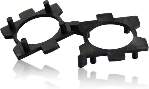 SOCAL-LED 2x H7 LED Adapter Headlight Bulb Holder Retainer Clip fit for VW Polo in Saudi Arabia