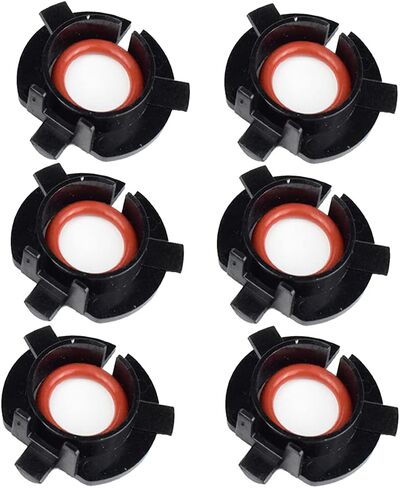 6 قطع LED العلوي محول التجنيب حامل المقبس LED المصباح لمبة الألومنيوم محول ل H7 سيارة Led العلوي سطح السفينة K3 K4 K5 in Kuwait