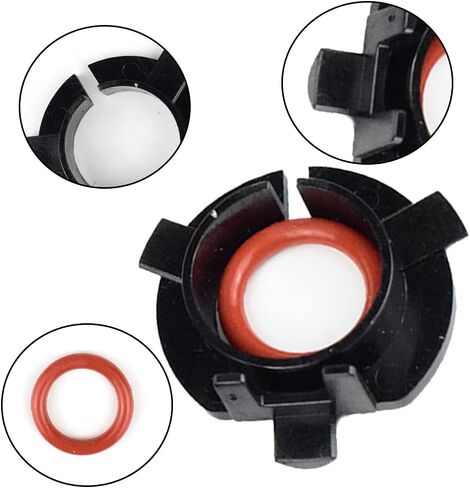 6 قطع LED العلوي محول التجنيب حامل المقبس LED المصباح لمبة الألومنيوم محول ل H7 سيارة Led العلوي سطح السفينة K3 K4 K5 in Kuwait