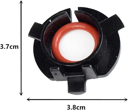 6 قطع LED العلوي محول التجنيب حامل المقبس LED المصباح لمبة الألومنيوم محول ل H7 سيارة Led العلوي سطح السفينة K3 K4 K5 in Kuwait