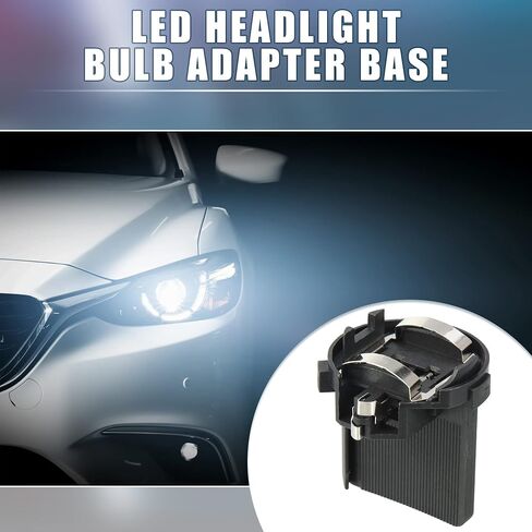 A ABSOPRO H7 LED مصباح أضاءه أمامي حامل مأخذ توصيل محول قاعدة أصحاب كليب ل Volkswagen MK6 MK7 جولف GTI جيتا تيجوان شيروكو باسات in Kuwait
