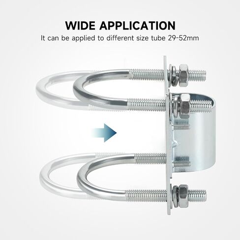 حامل عمود سارية الهوائي، مجموعة محول أنبوب سارية العلم على شكل حرف V، مجموعة تثبيت لطبق الأقمار الصناعية الهوائي in Kuwait