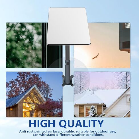 Starlink Long Wall Mount Starlink Roof Mount Starlink طقم التثبيت Starlink Internet Kit القمر الصناعي Starlink Pole Mount متوافق مع طبق Starlink V2 المستطيل (تركيب سريع) in Saudi Arabia