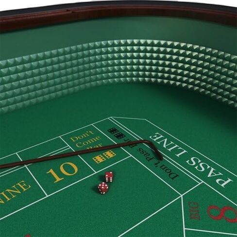 BRYBELLY Craps Diamond Pyramid Bumper Rubber 48"x11" in Saudi Arabia