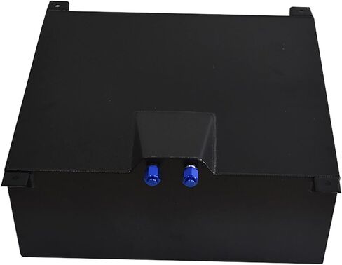 GXYWADY 20 Gallon Race Drift Fuel Cell Cap Tank Aluminum Black + Level Sender Black in Saudi Arabia