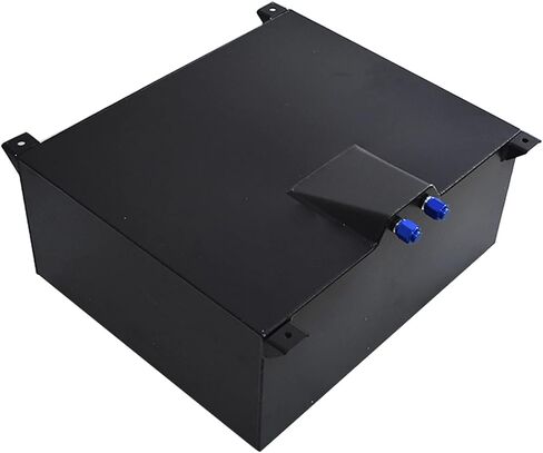 GXYWADY 20 Gallon Race Drift Fuel Cell Cap Tank Aluminum Black + Level Sender Black in Saudi Arabia