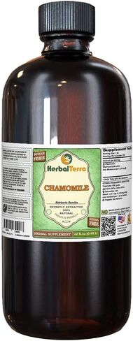 Chamomile (Matricaria Recutita) Tincture, Organic Dried Flowers Liquid Extract 2 oz in Saudi Arabia
