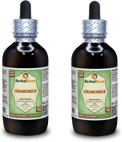 Chamomile (Matricaria Recutita) Tincture, Organic Dried Flowers Liquid Extract 2 oz in Saudi Arabia
