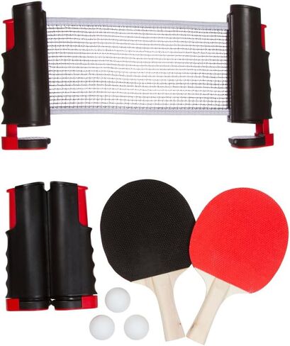 Trademark Innovations Anywhere Table Tennis Set with Paddles and Balls in Saudi Arabia