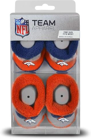 FBF - جوارب NFL للرضع من عمر 0 ​​إلى 12 شهرًا - قطعتان من Denver Broncos in Kuwait