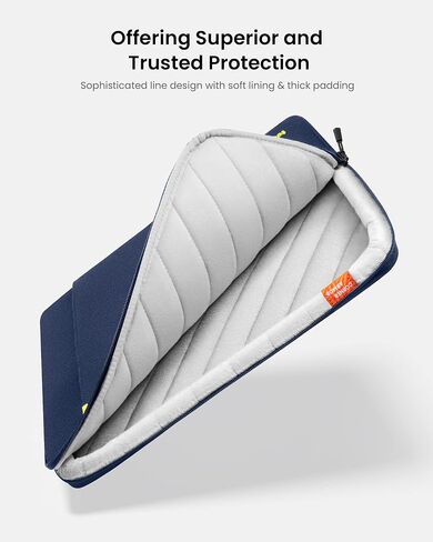 مجموعة حقيبة كمبيوتر محمول واقية من Tomtoc 360 لجهاز MacBook Pro M3/M2/M1 الجديد بحجم 14 بوصة Pro/Max A2992 A2918 A2779 A2442 2023-2021، حقيبة MacBook مقاومة للماء ومضادة للصدمات مع حقيبة ملحقات منظمة in Saudi Arabia