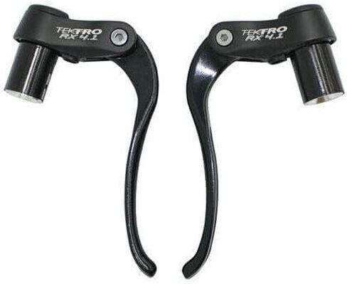 مجموعة رافعة الفرامل الهوائية من TEKTRO RX 4.1 Time Trial TT Triathlon Bar End Aero، أسود، MH1806-T in Saudi Arabia