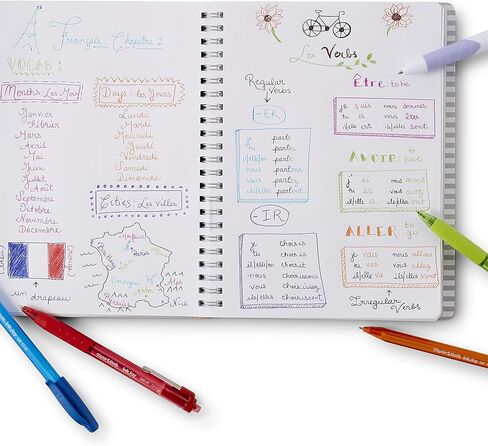 Paper Mate InkJoy 100RT Retractable Ballpoint Pens, Medium Point (1.0mm), Assorted, 20 Count in Saudi Arabia