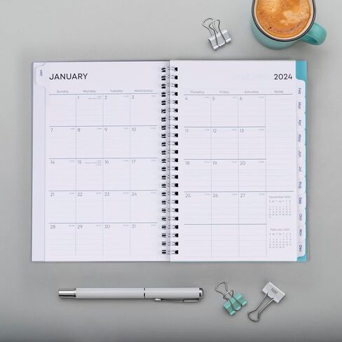 مخطط أسبوعي وشهري من بلو سكاي 2023، يناير - ديسمبر، 5 بوصة × 8 بوصة، غطاء متجمد، Wirebound، Chloe (142097) in Saudi Arabia