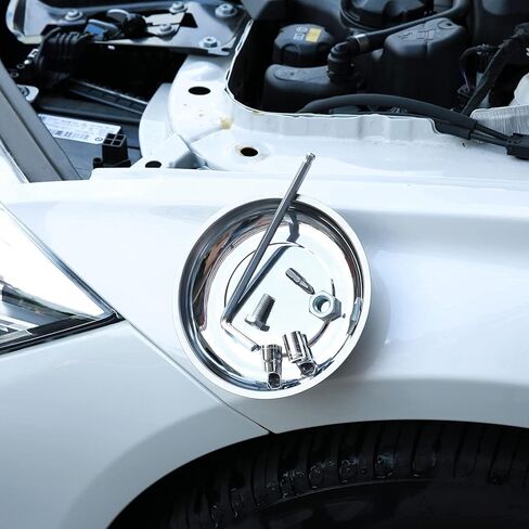 علبة مغناطيسية | علبة الأجزاء المغناطيسية المستديرة | صينية مغناطيسية 6 بوصة للميكانيكي | الفولاذ المقاوم للصدأ مثالي في المرآب والمنزل وبناء الشدات والمسامير والصواميل والأجزاء الصغيرة in Kuwait