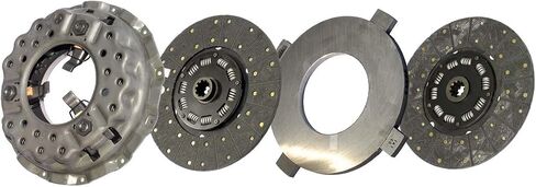LP1072-604-IAT 14" x 1-1/2" DLB Stamped Steel Clutch (Two-Plate, Push-Type, Organic / 10-Spring, 2000 Plate Load / 550 Torque) in Saudi Arabia