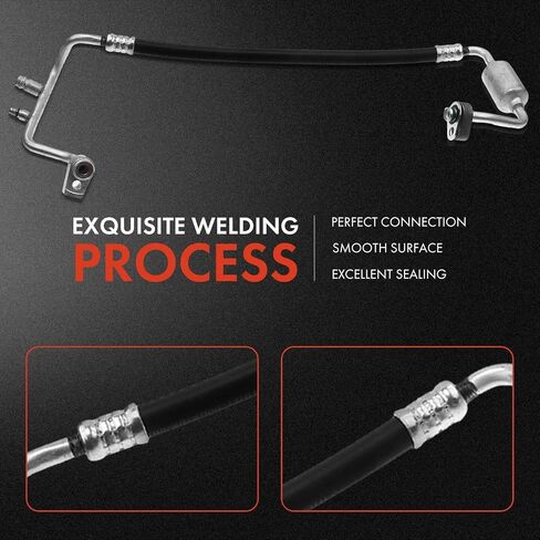 A-Premium A/C Discharge Line Hose Assembly Compatible with Ford Mustang 2015-2020 5.0L 5.2L Naturally Aspirated, Compressor to Condenser in Saudi Arabia