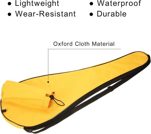 PATIKIL Badminton Racquet Cover, Racquet Bag Paddle Carrying Bag with Adjustable Shoulder Strap Lightweight Waterproof in Saudi Arabia