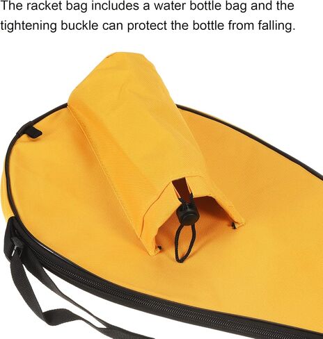 PATIKIL Badminton Racquet Cover, Racquet Bag Paddle Carrying Bag with Adjustable Shoulder Strap Lightweight Waterproof in Saudi Arabia
