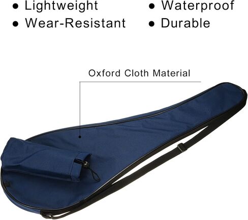 PATIKIL Badminton Racquet Cover, Racquet Bag Paddle Carrying Bag with Adjustable Shoulder Strap Lightweight Waterproof in Saudi Arabia
