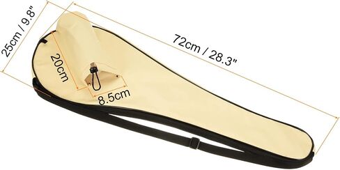 PATIKIL Badminton Racquet Cover, Racquet Bag Paddle Carrying Bag with Adjustable Shoulder Strap Lightweight Waterproof in Saudi Arabia