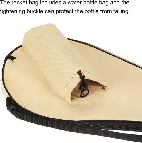PATIKIL Badminton Racquet Cover, Racquet Bag Paddle Carrying Bag with Adjustable Shoulder Strap Lightweight Waterproof in Saudi Arabia