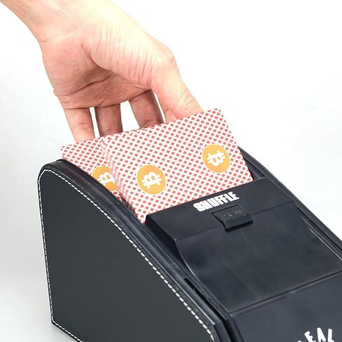 High Eagle Automatic Card Shuffler 2 in 1 Professional Shuffle Deal Machine Electric Casino Shuffling Machine Great for Home Tournament Use in Kuwait