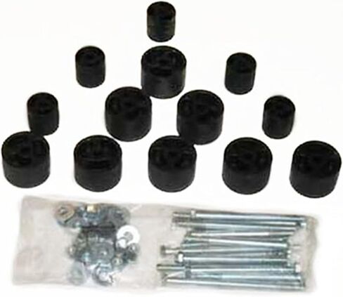 Performance Accessories, Jeep CJ-5/CJ-7 Scrambler 4WD Only 2" Body Lift Kit, fits 1972 to 1986, PA912, Made in America in Saudi Arabia