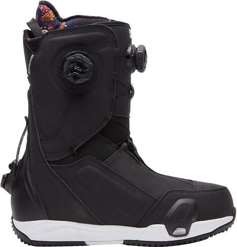 DC Step On Mora BOA Womens Snowboard Boots Black/Black/White 10 in Saudi Arabia