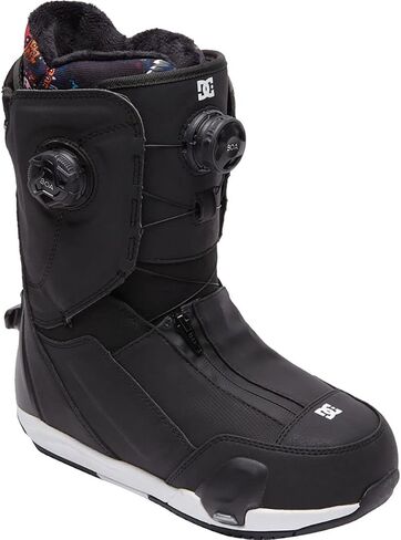 DC Step On Mora BOA Womens Snowboard Boots Black/Black/White 10 in Saudi Arabia
