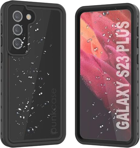 حافظة Punkcase مصممة لهاتف Galaxy S23 Plus مقاومة للماء [سلسلة StudStar] [مقاس نحيف] [معتمد IP68] [مقاوم للصدمات] [مقاوم للأوساخ] [مقاوم للثلج] غطاء حماية لهاتف Galaxy S23 Plus 5G (6.6 بوصات) (2023) [أزرق مخضر] in Kuwait