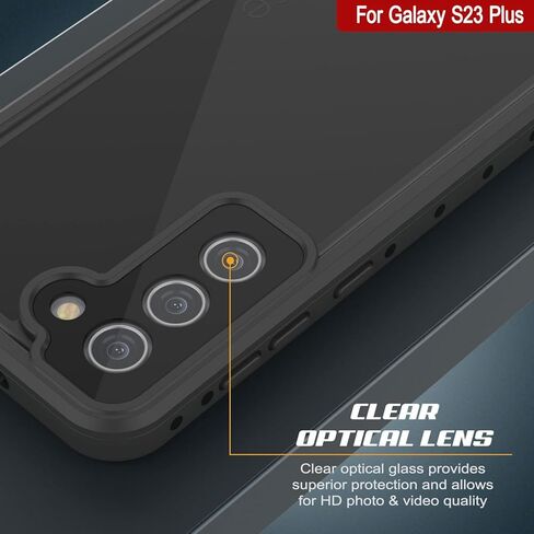 حافظة Punkcase مصممة لهاتف Galaxy S23 Plus مقاومة للماء [سلسلة StudStar] [مقاس نحيف] [معتمد IP68] [مقاوم للصدمات] [مقاوم للأوساخ] [مقاوم للثلج] غطاء حماية لهاتف Galaxy S23 Plus 5G (6.6 بوصات) (2023) [أزرق مخضر] in Kuwait