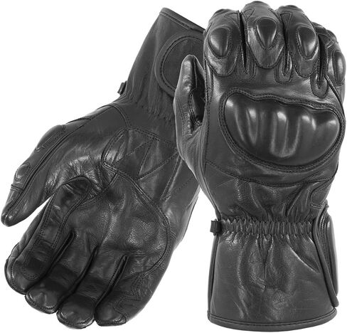 دمشق جير: قفازات حماية المفاصل CRT100 Vector 1 - مفاصل من ألياف الكربون تيك، جلد مع حشوة إسفنجية (متوسطة) in Kuwait