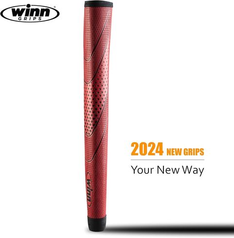 مقبض مضرب جديد من وين 2024 - مسدس متوسط ​​الحجم باللون الأحمر in Kuwait