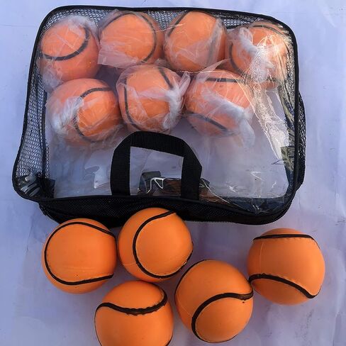 Hurling All Weather Wall Ball Sliotars Orange Color GAA Size 5 (12 Balls/1 Dozen) Sliothars in Saudi Arabia