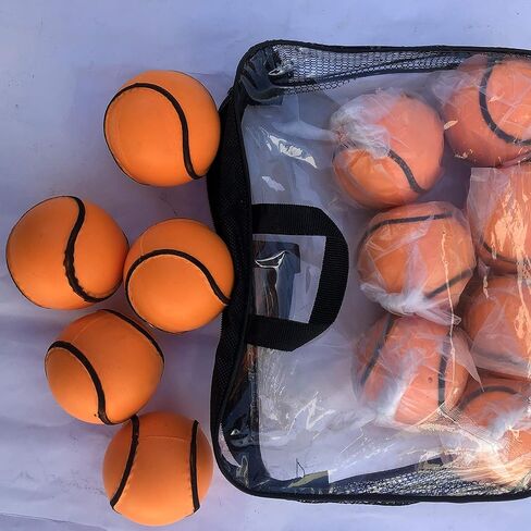 Hurling All Weather Wall Ball Sliotars Orange Color GAA Size 5 (12 Balls/1 Dozen) Sliothars in Saudi Arabia