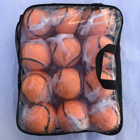 Hurling All Weather Wall Ball Sliotars Orange Color GAA Size 5 (12 Balls/1 Dozen) Sliothars in Saudi Arabia