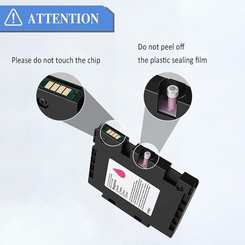 SG500 SG1000 حبر التسامي الجديد متوافق مع طابعة Sawgrass Virtuoso SG500 SG1000، مع أحدث شريحة ولا توجد مشكلة في الرقم التسلسلي AB (4 عبوات، أسود/سماوي/أرجواني/أصفر) in Kuwait