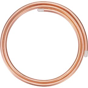 BELLA BAYS Copper Tubing 1/8" OD x 0.07" ID x 25Ft Refrigeration Copper Tubing ACR Copper Tubing