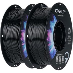 خيوط طابعة Creality ثلاثية الأبعاد 1.75 مم، خيوط Ender PLA غير متشابكة طباعة سلسة بدون انسداد ولا تزييف، تناسب معظم طابعات FDM ثلاثية الأبعاد، بكرة 1 كجم، دقة الأبعاد +/- 0.02 مم، رمادي in Kuwait