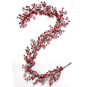 Christmas Wreath Front Door 24 Inch Artificial Christmas Wreath, with Pine Needles, Red Berries Create a Warm Holiday Ambiance, for Decor Indoor/Outdoor Christmas Decorations