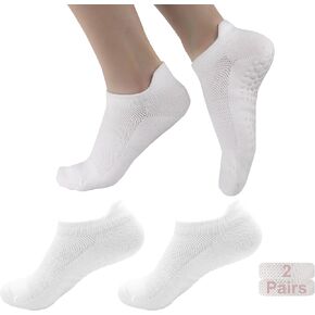 Tamlien Yoga Socks, Pilates Grip Socks Non-Slip Socks for Yoga, Barre, Sports Home Socks Barefoot Pregnant Crew Socks