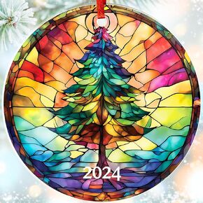 First Christmas as an American Citizen Ornament - US Citizenship Gifts| US Flag Ornament, Citizenship Congratulations Gift | New American Citizen Naturalization Gifts, Gifts for American Citizenship