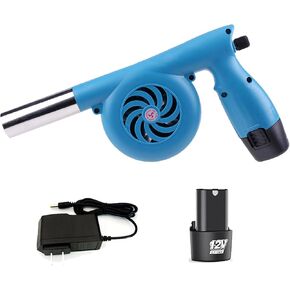 ELSOON Electric Bellows Portable Fireplace Tools 12V 5000 RPM Fan Bellows Fire Wood Stove Blower Outdoor BBQ Camping Fire Fan
