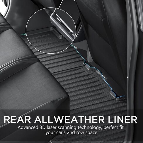 Truck Bed Mat Compatible with Tesla Cybertruck 2024 Cargo Bed Liner Floor Mat All-Weather High-Coverage TPE Protector Accessories in Saudi Arabia
