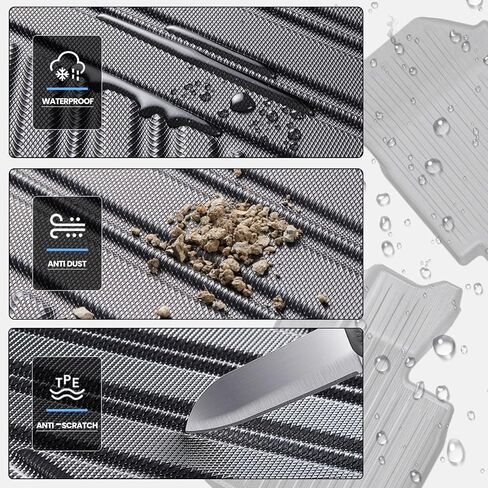 Truck Bed Mat Compatible with Tesla Cybertruck 2024 Cargo Bed Liner Floor Mat All-Weather High-Coverage TPE Protector Accessories in Saudi Arabia