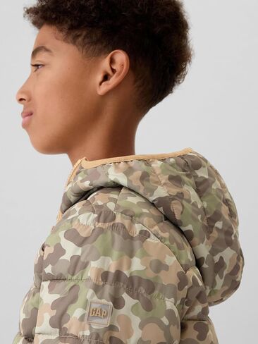 GAP Boys' Logo Lightweight Puffer Jacket in Saudi Arabia