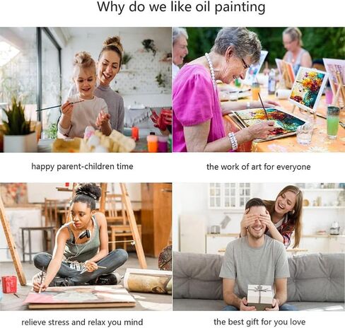 LWZAYS Paint by Number Kit for Adults Canvas, Flower DIY Acrylic Oil Painting Paint by Numbers Kit on Canvas,Flower Paint by Numbers Kits Drawing Paintworks for Home Decor Gifts Without Frame,16x20in in Saudi Arabia