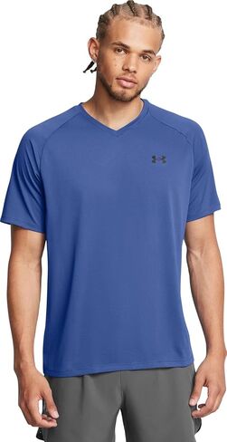 Under Armour Mens Tech 2.0 V-Neck Short-Sleeve T-Shirt in Saudi Arabia